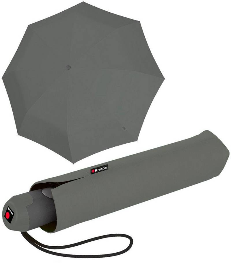 Knirps® Taschenregenschirm E.200 Duomatic Schirm mit Auf-Zu-Automatik, mit farbigem Akzent am Griff von Knirps®