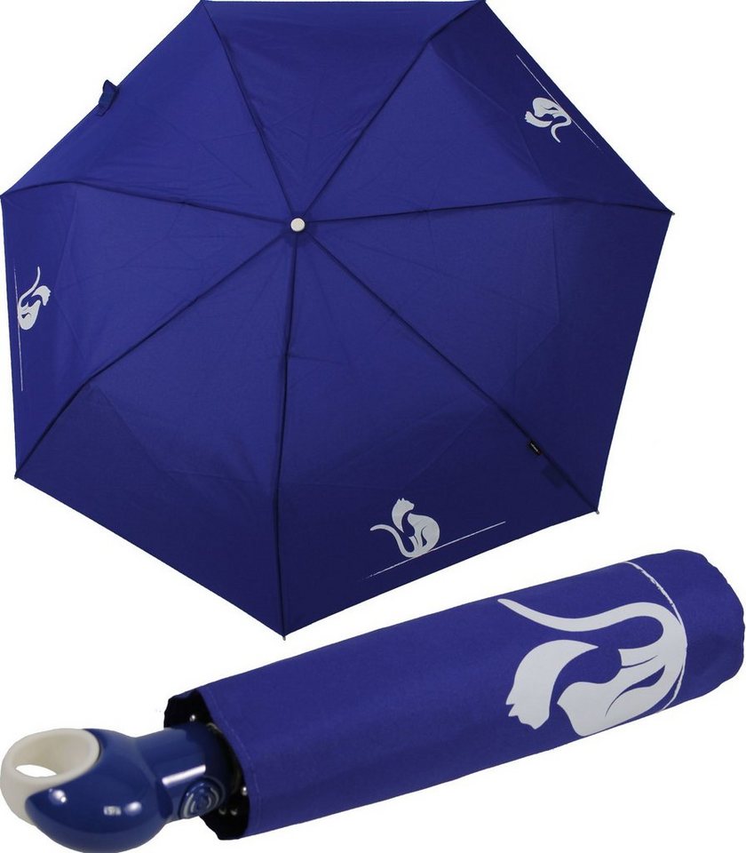 Knirps® Taschenregenschirm Mini-Schirm Floyd Duomatic mit Auf-Zu-Automatik, komfortabel und leicht von Knirps®