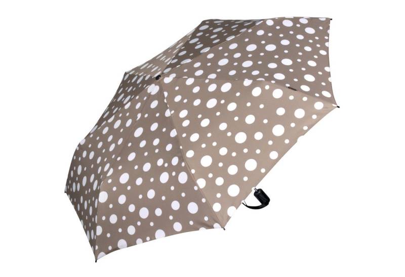 Knirps® Taschenregenschirm Slim Duomatic mit Auf-Zu-Automatik - Dots, immer mit dabei, passt in jede Tasche von Knirps®