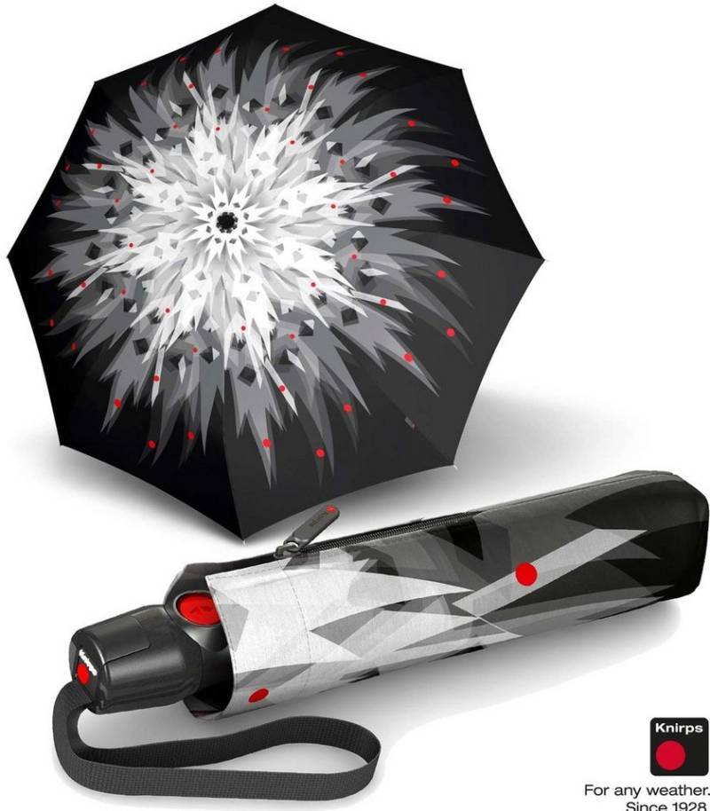 Knirps® Taschenregenschirm T.200 Duomatic Auf-Zu-Automatik - Sparkling Star, stabil und sturmfest von Knirps®