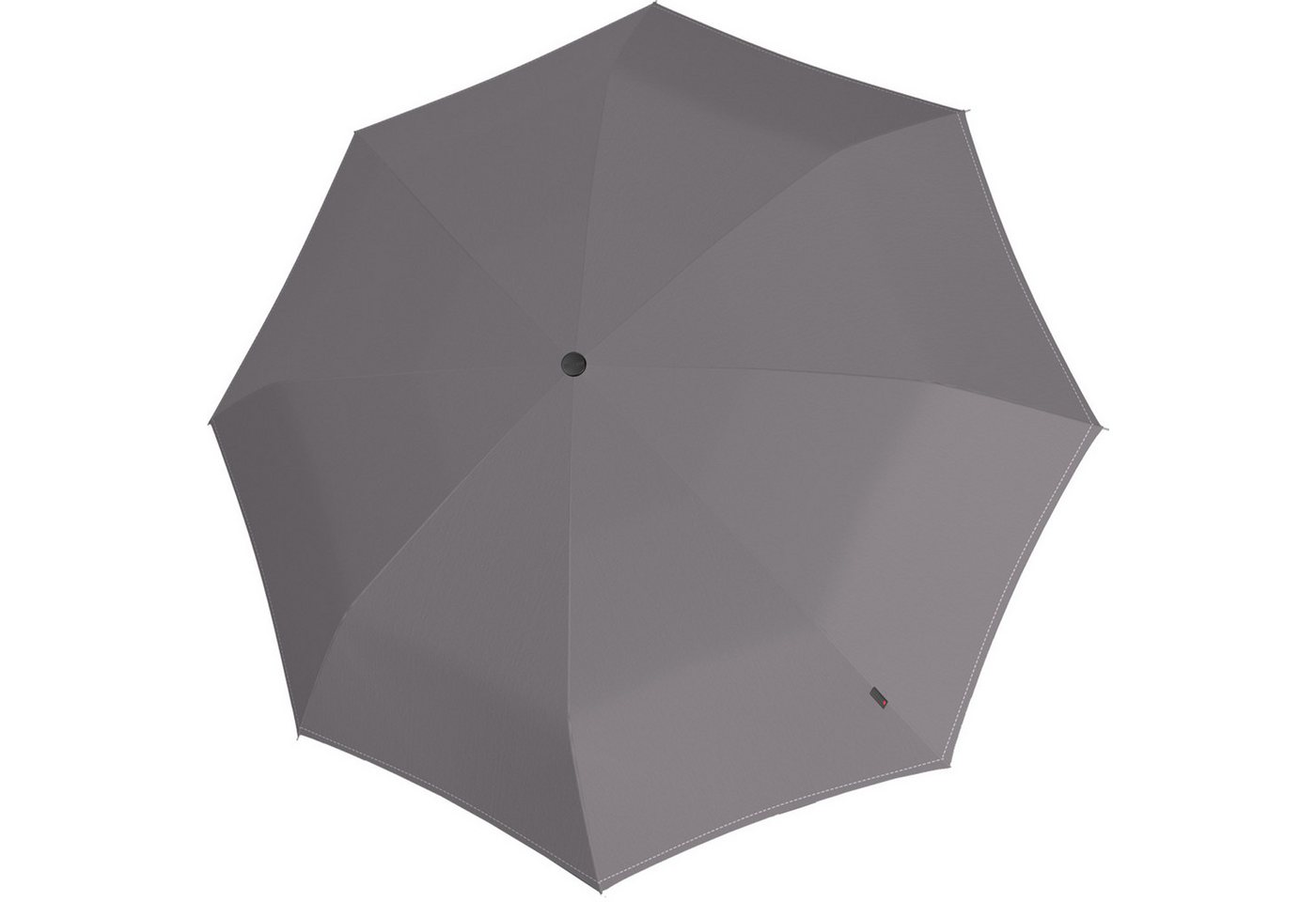 Knirps® Taschenregenschirm T.200 Duomatic mit Auf-Zu-Automatik, groß, stabil, einfarbig uni - Rock grau von Knirps®