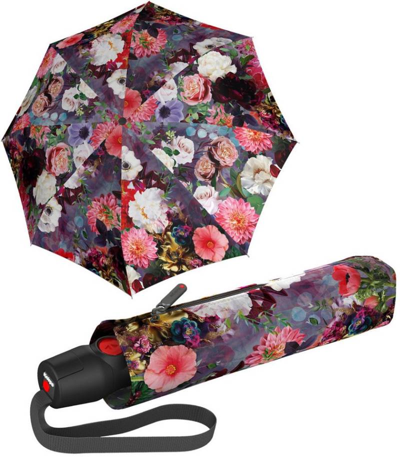 Knirps® Taschenregenschirm T.200 Duomatic mit leichtgängiger Auf-Zu-Automatik, bunt - Paradise von Knirps®