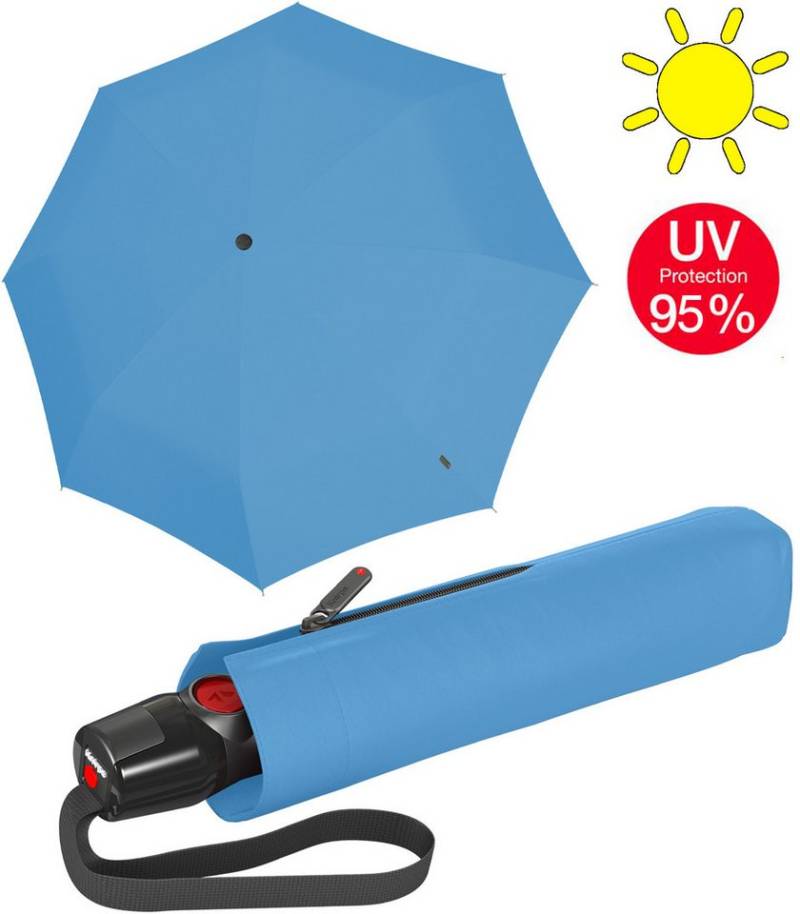Knirps® Taschenregenschirm T.200 Duomatic mit leichtgängiger Auf-Zu-Automatik, mit Schirmhülle mit Reißverschluss von Knirps®