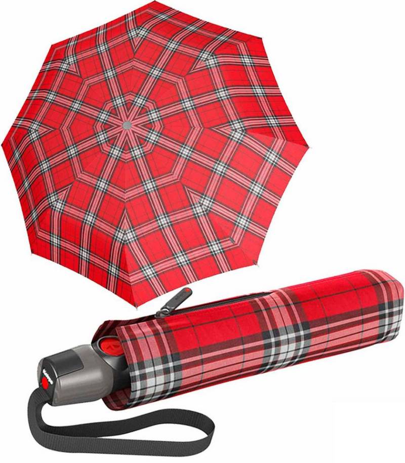 Knirps® Taschenregenschirm T.200 Duomatic mit leichtgängiger Auf-Zu-Automatik, mit Schirmhülle mit Reißverschluss von Knirps®