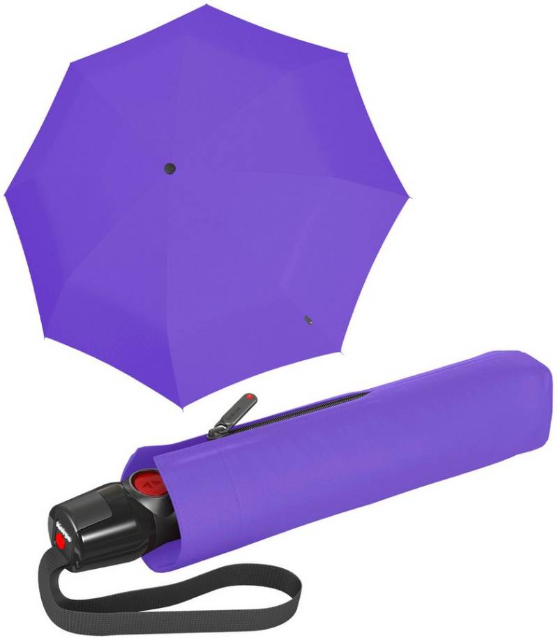 Knirps® Taschenregenschirm T.200 Duomatic mit leichtgängiger Auf-Zu-Automatik, mit Schirmhülle mit Reißverschluss von Knirps®