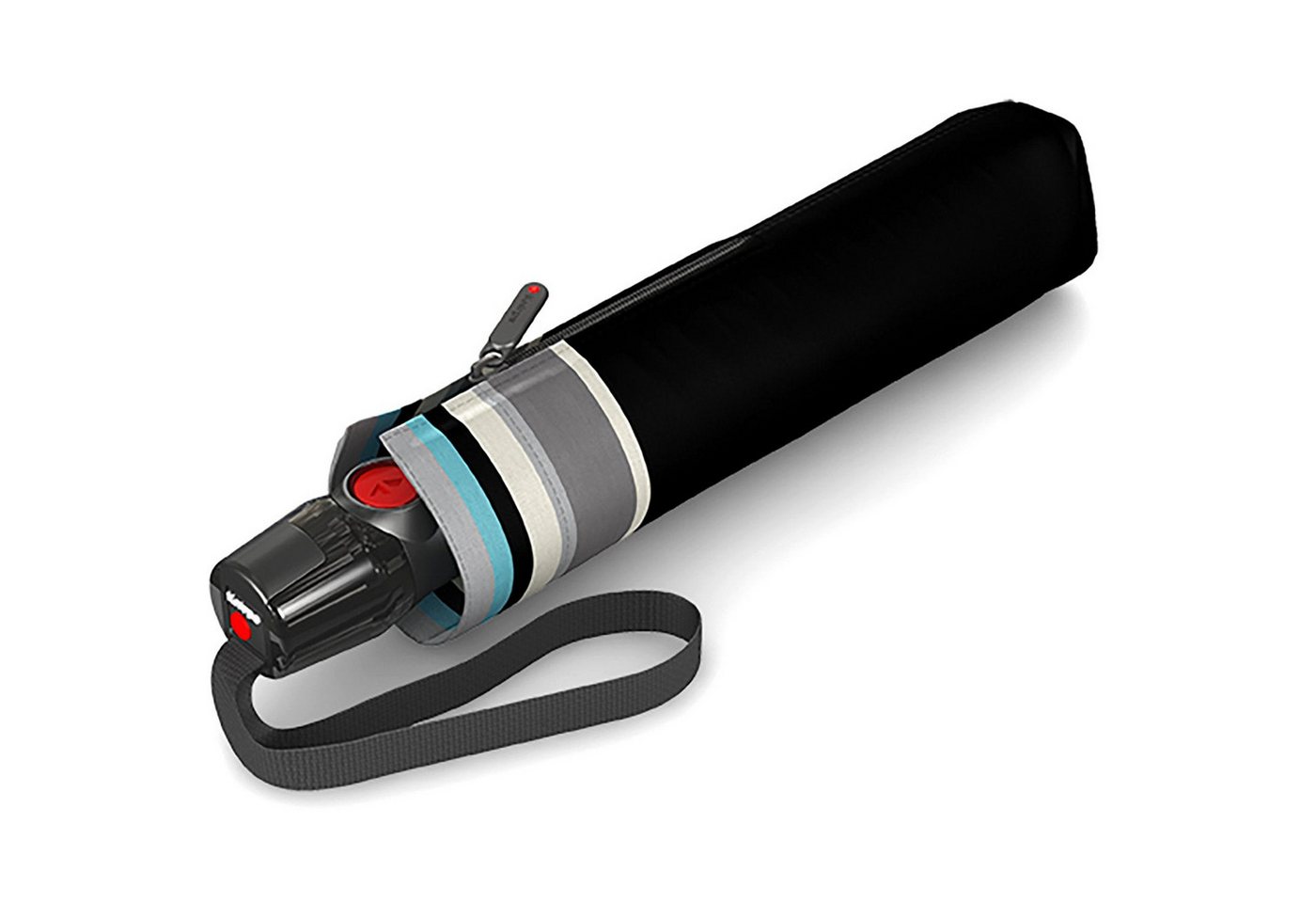 Knirps® Taschenregenschirm T.200 M Duomatic - Regenschirm (grace black) von Knirps®