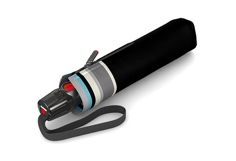 Knirps® Taschenregenschirm T.200 M Duomatic - Regenschirm (grace black) von Knirps®