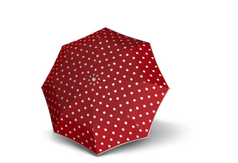 Knirps® Taschenregenschirm T.200 M Duomatic - Taschenschirm Regenschirm (dot art red) von Knirps®