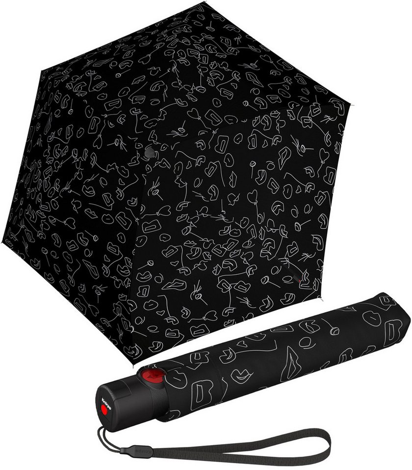 Knirps® Taschenregenschirm U.200 Ultra Light mit Auf-Zu-Automatik, mit UV- und Hitzeschutz und Auf-Zu-Automatik von Knirps®
