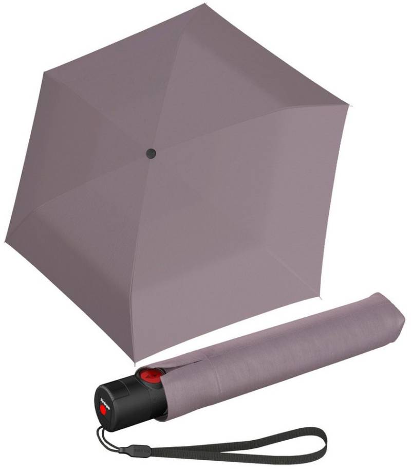 Knirps® Taschenregenschirm U.200 Ultra Light mit Auf-Zu-Automatik, sehr schlank und leicht, mit Schutzhülle von Knirps®