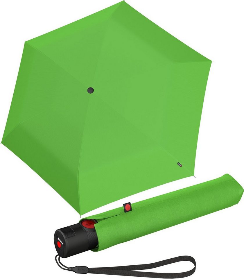 Knirps® Taschenregenschirm schlanker, leichter Schirm mit Auf-Zu-Automatik, der leichteste Knirps mit Duomatic-Funktion von Knirps®