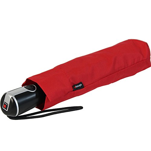 Knirps Damen Regenschirm Large Duomatic, Rot, 97 cm von Knirps