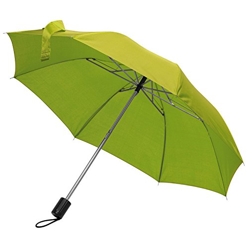 Taschen-Regenschirm / mit Schutzhülle / Farbe: apfelgrün von Knirps oder Davek
