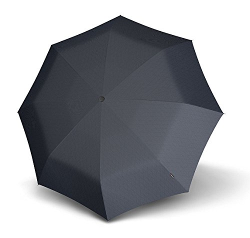 Knirps Big Duomatic Men's Prints Pattern - Großer Regenschirm mit Automatik-Öffnung, Schwarz, Pattern (Schwarz) von Knirps