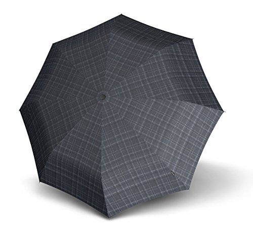 Knirps Big Duomatic Regenschirm 37 cm mens prints check von Knirps