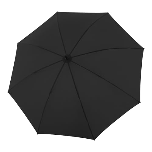 Knirps C.900 Light XXL großer Regenschirm in Schwarz I manueller Regenschirm leicht & stabil I Partnerschirm mit ø 122 cm I windfest bis 100 km/h I Golfschirm mit rutschfestem Griff von Knirps