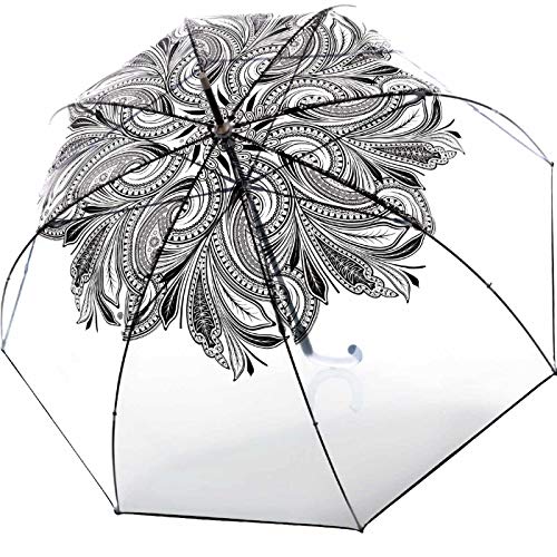 Knirps Damen Glockenschirm C.760 Transparent View von Knirps