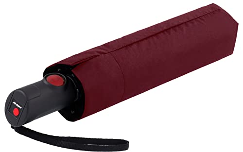 Knirps Damen Taschenschirm C.205 Medium Duomatic mit Auf-Zu-Automatik Berry von Knirps