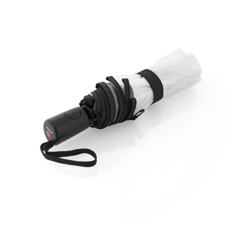 Knirps - Knirps A.200 medium duomatic transparent black Schwarz von Knirps