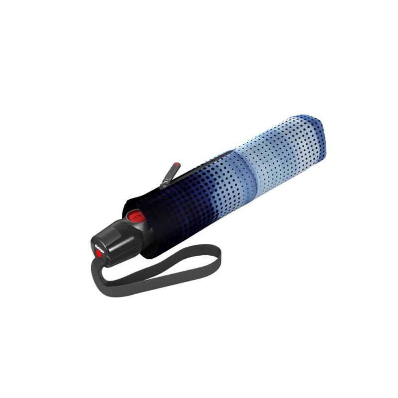 Knirps - Knirps T.200 medium duomatic 2Dream sky ecorepel rot/grün von Knirps