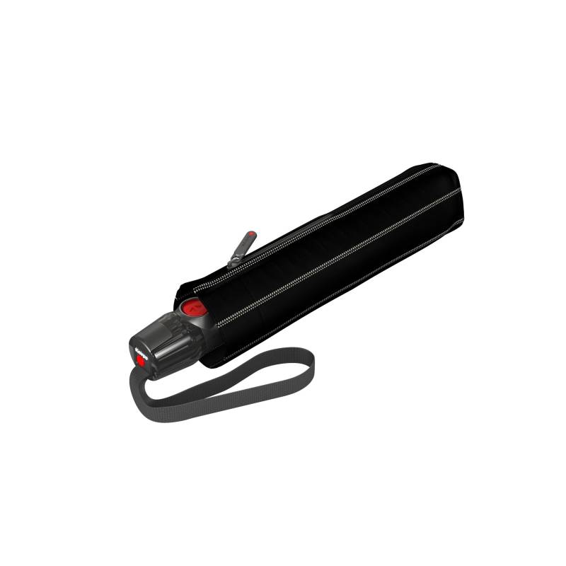 Knirps - Knirps T.200 medium duomatic gatsby black Grau - Gr. - M von Knirps