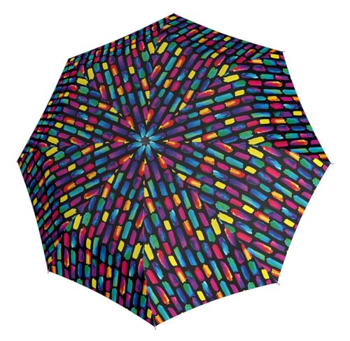 Knirps Regenschirm A.050 medium manual (create black) von Knirps