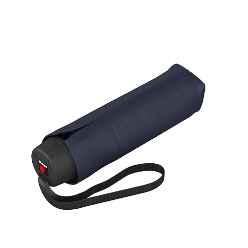Knirps Regenschirm I.010 Small Manual mit Schirmtasche I kleiner Handöffner Taschenschirm für unterwegs I windstabiler & leichter Mini Schirm von Knirps