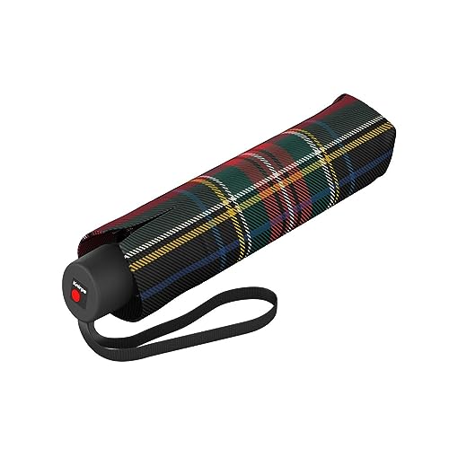 Knirps Regenschirm I.050 Medium Manual invest mit Schirmtasche I kleiner Regenschirm für unterwegs I Handöffner Taschenschirm I Mini Schirm windstabil & leicht von Knirps