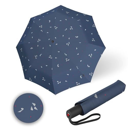 Knirps Regenschirm I.200 Medium Duomatic in 2FLY Blue mit Schirmtasche I kleiner Taschenschirm mit Drucktaste I Regenschirm automatisch & kompakt I Taschenregenschirm leicht & sturmfest Knirps Regenschirm I.200 Medium Duomatic in 2FLY Blue mit Schirmtasche I kleiner Taschenschirm mit Drucktaste I Regenschirm automatisch & kompakt I Taschenregenschirm leicht & sturmfest von Knirps