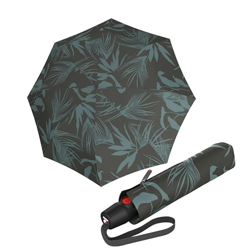 Knirps Regenschirm T.200 Medium Duomatic With UV Protection Botany Oliv dunkelgrün von Knirps