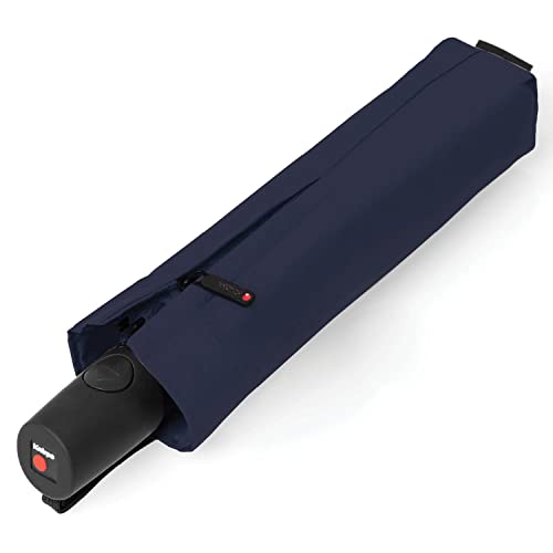 Knirps Regenschirm Travel Duomatic 28 cm, Navy, 97 cm Durchmesser, Polyester, Auto-Öffnung, 0.36 kg Knirps Regenschirm Travel Duomatic 28 cm, Navy, 97 cm Durchmesser, Polyester, Auto-Öffnung, 0.36 kg von Knirps