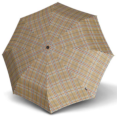 Knirps T.010 Manual Regenschirm Taschenschirm Farbe: Check (5390) von Knirps