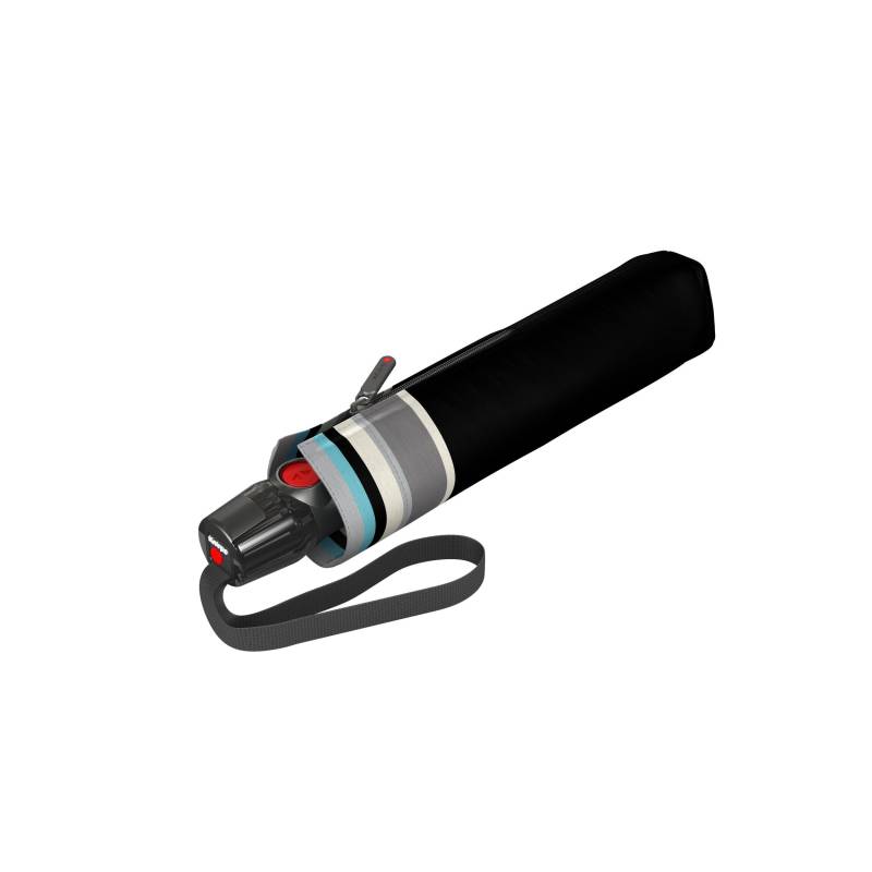 Knirps - T.200 Medium Duomatic schwarz/blau - Gr. - M von Knirps