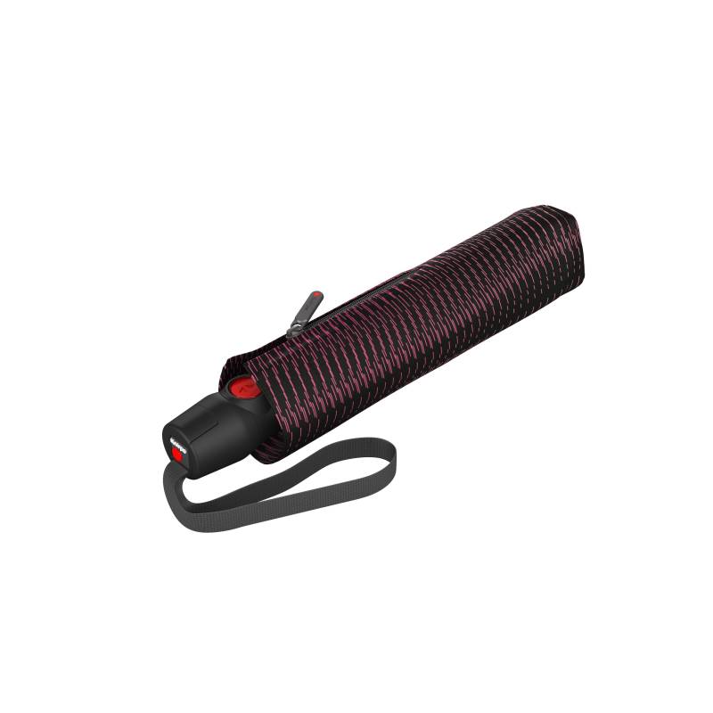 Knirps - T.200 Medium Duomatic schwarz/rot von Knirps