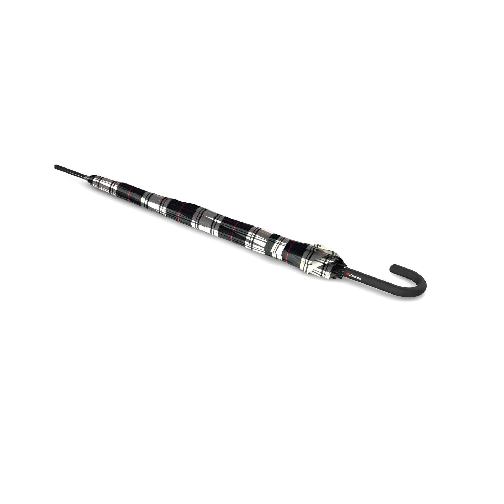 Knirps - T.760 Stick Automatic schwarz/weiß von Knirps