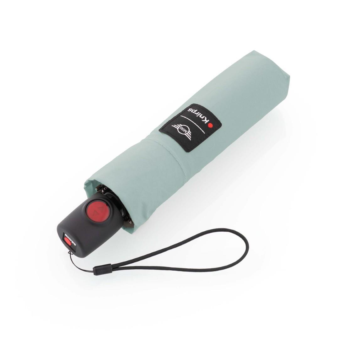 Knirps - Taschenschirm Mini Duomatic New Ocean Wave Dunkelblau von Knirps