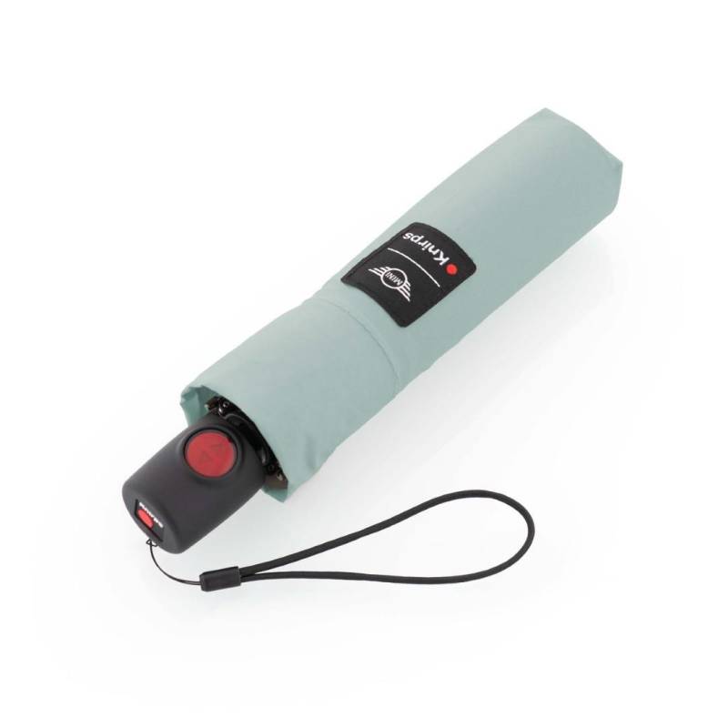 Knirps - Taschenschirm Mini Duomatic New Ocean Wave Dunkelblau von Knirps