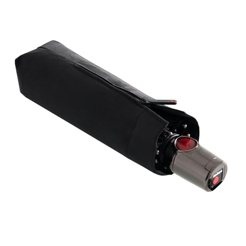 Knirps Taschenschirm T.100 Small Duomatic in Schwarz mit Schutzhülle I Kleiner Regenschirm mit Duomatic-Funktion I Auf-Zu-Automatik I Taschenregenschirm mit Drucktaste I Regenschirm automatisch Knirps Taschenschirm T.100 Small Duomatic in Schwarz mit Schutzhülle I Kleiner Regenschirm mit Duomatic-Funktion I Auf-Zu-Automatik I Taschenregenschirm mit Drucktaste I Regenschirm automatisch von Knirps