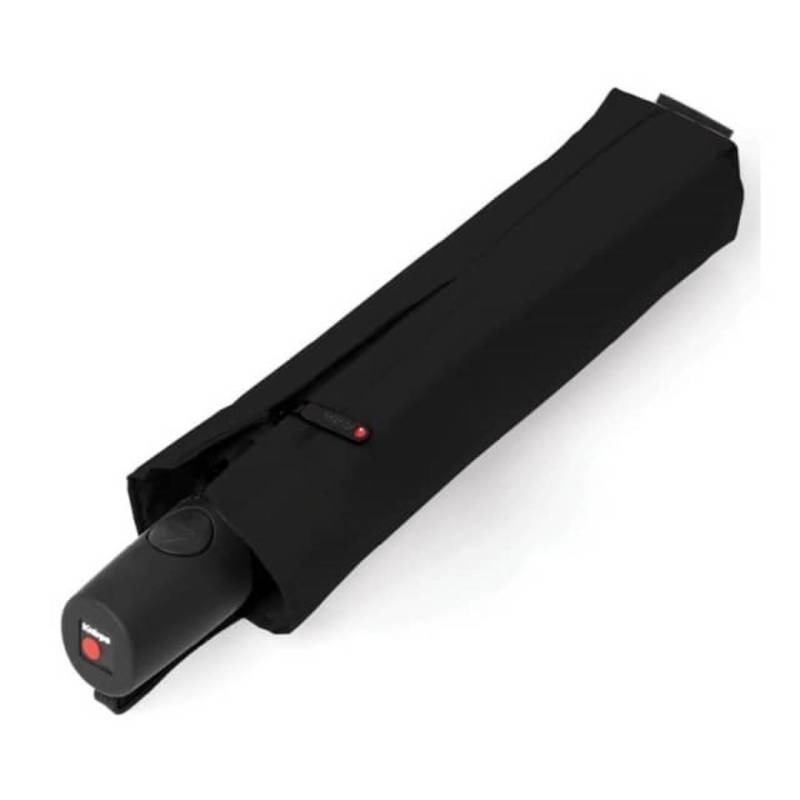 Knirps - Taschenschirm Travel Duomatic Black schwarz von Knirps