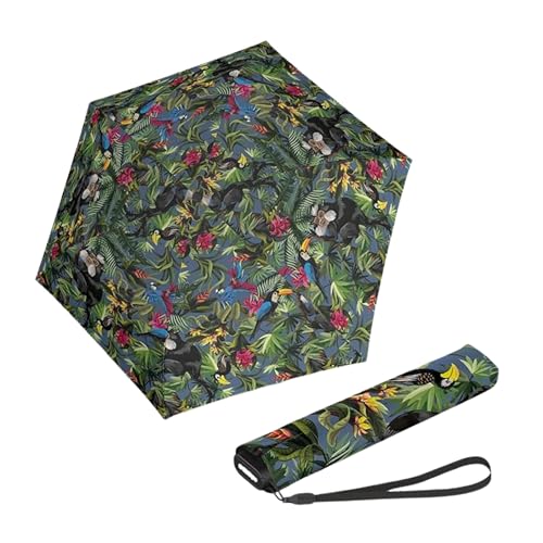 Knirps- Us.050 Ultraleichter, schmaler Regenschirm mit manuellem Öffnen und Schließen – Kompakter Regenschirm für den Rucksack – Winddichter Reiseregenschirm für Erwachsene – Einziehbarer von Knirps