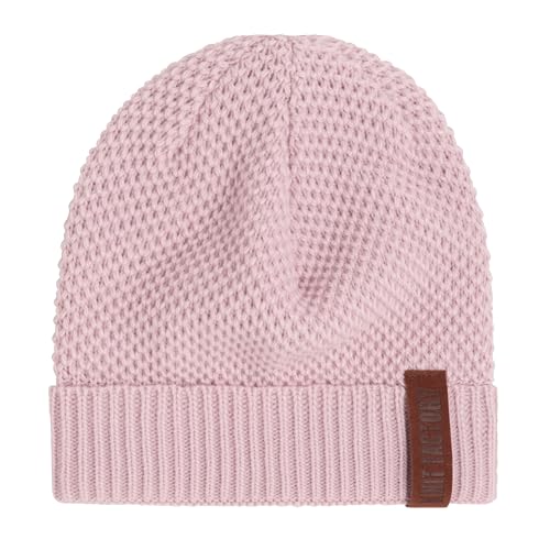 Knit Factory - Jazz Mütze - Strickmütze für Damen und Herren - Beanie - Herbst & Winter Essentials - Zeitloses Mode-Accessoire - Wintermütze mit Wolle - Hochwertige Qualität - Rosa von KNIT FACTORY