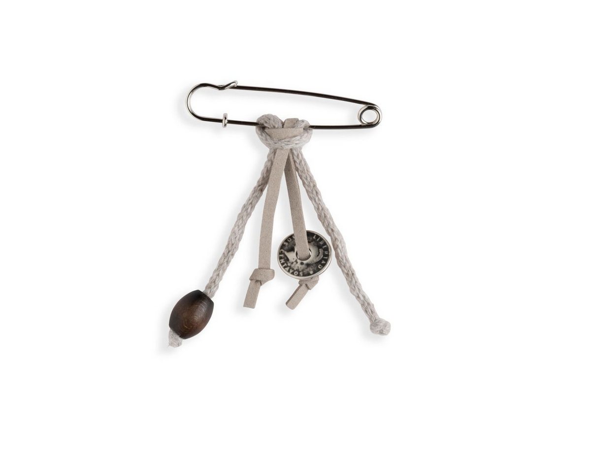 Knit Factory Brosche Brosche Iced Clay (1-tlg), brosche Anstecker von Knit Factory