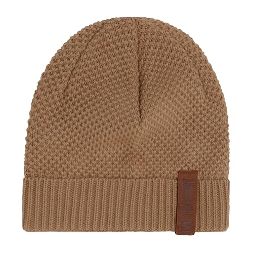 Knit Factory - Jazz Mütze - Strickmütze für Damen und Herren - Beanie - Herbst & Winter Essentials - Zeitloses Mode-Accessoire - Wintermütze mit Wolle - Hochwertige Qualität - New Camel von KNIT FACTORY