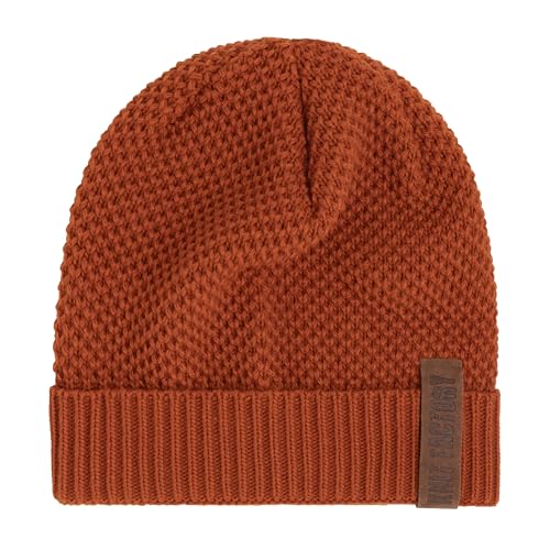 KNIT FACTORY - Jazz Mütze - Strickmütze für Damen und Herren - Beanie - Herbst & Winter Essentials - Zeitloses Mode-Accessoire - Wintermütze mit Wolle - Hochwertige Qualität - Terra von KNIT FACTORY