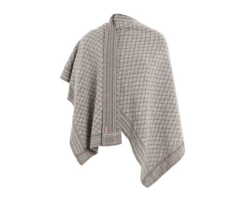 Knit Factory Poncho Dusk Poncho Cape Marron/Iced Clay (1-St) Strick Poncho für Frauen von Knit Factory
