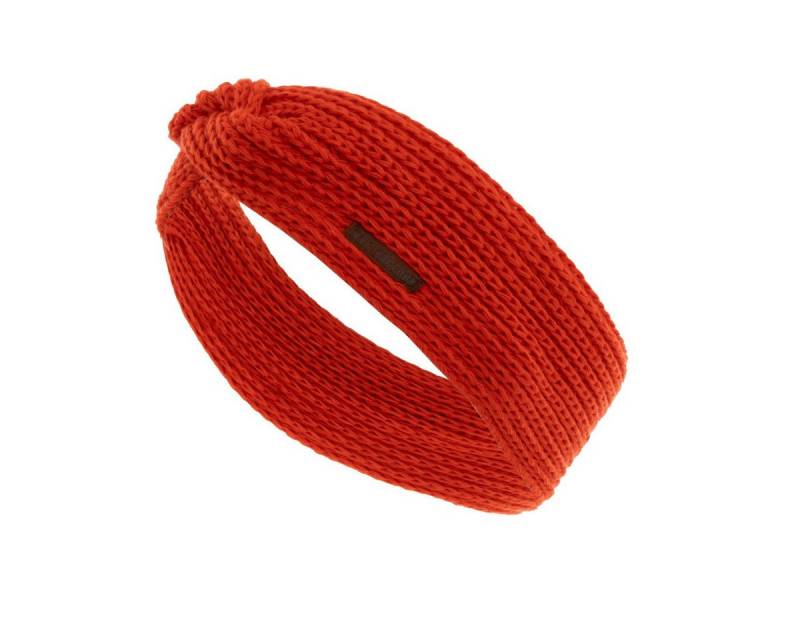 Knit Factory Stirnband Joy Stirnband Grenadine Red One Size (Set, 1-St., Spar-Set) Strick accesoires Wohnen sale winter herbst deko mode Damen Herren von Knit Factory