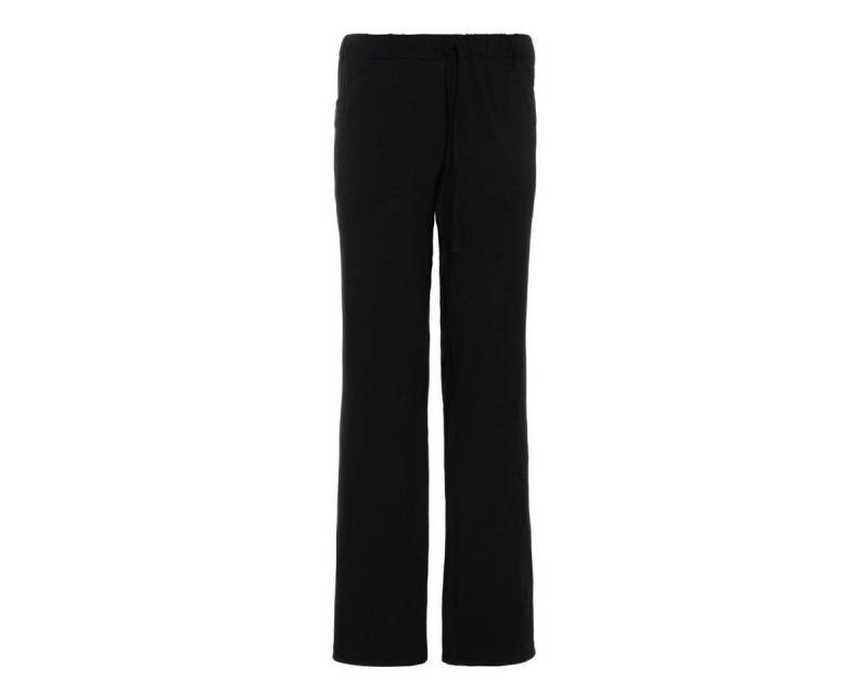 Knit Factory Stoffhose Lily Hose Schwarz M (1-tlg) Hose lange Hose von Knit Factory
