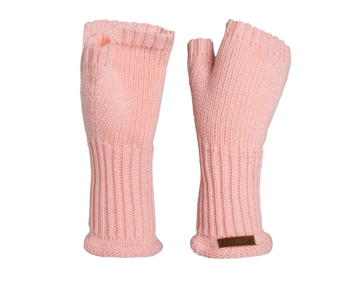 Knit Factory Strickhandschuhe Cleo Handstulpen Blossom Pink One Size (Set, 1-St., Spar-Set) Strick accesoires Wohnen sale winter herbst deko mode Damen Herren von Knit Factory