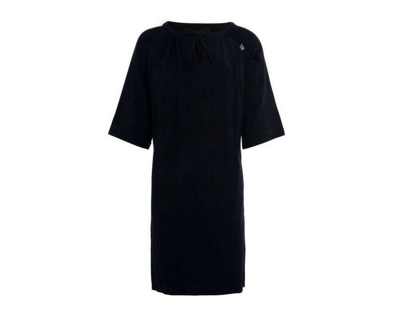 Knit Factory Strickkleid Fern Kleid Schwarz 36/38 (1-tlg) Abendkleid Sommerkleid Strickkleid Modisches Kleid von Knit Factory