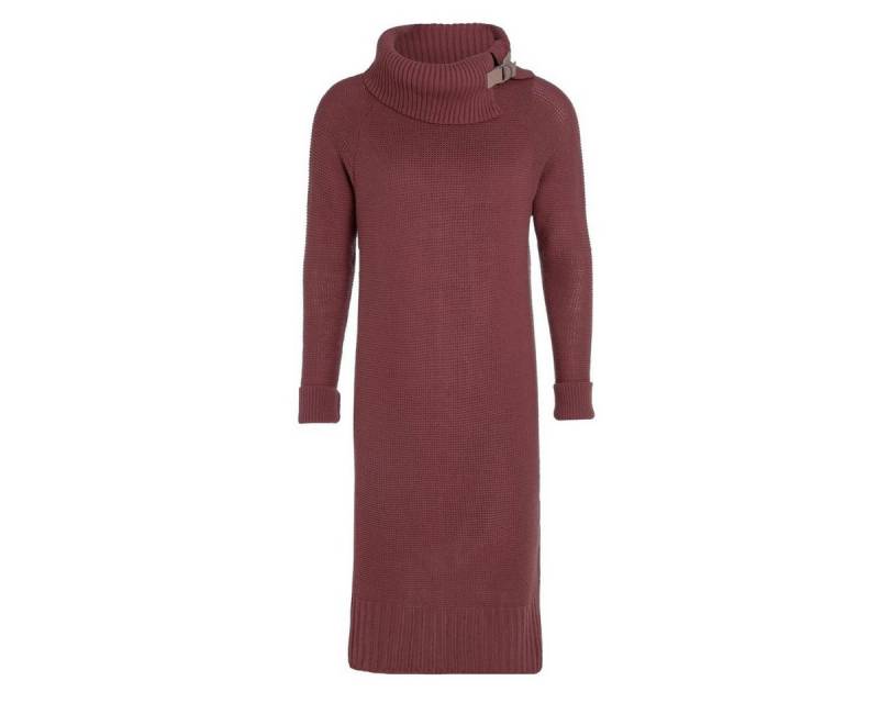 Knit Factory Strickkleid Jamie Kleider 40/42 Glatt Rot Kleid Strickkleid Sommer Kleid von Knit Factory